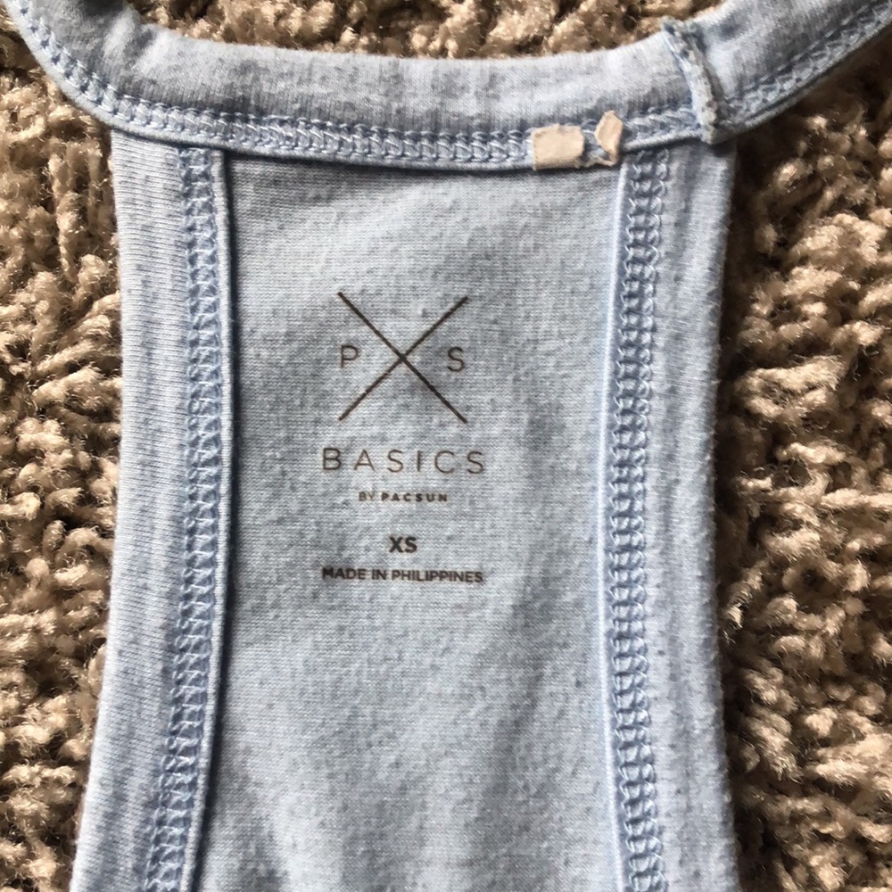 PacSun Blue Tank Top - Picture 2 of 6